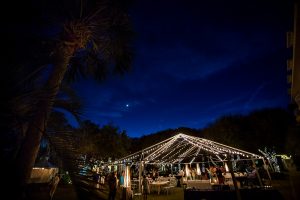 A wedding reception under the stars. Photo Credit: Rae Leytham Photography 